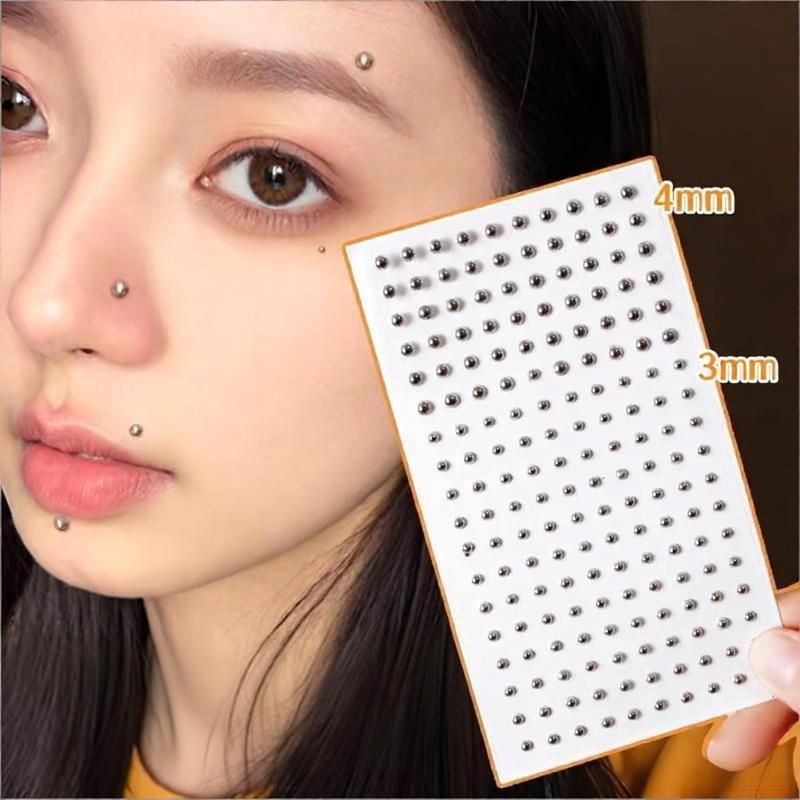 Body Jewelry - 2Pcs Waterproof Reusable Fake Lip Nail