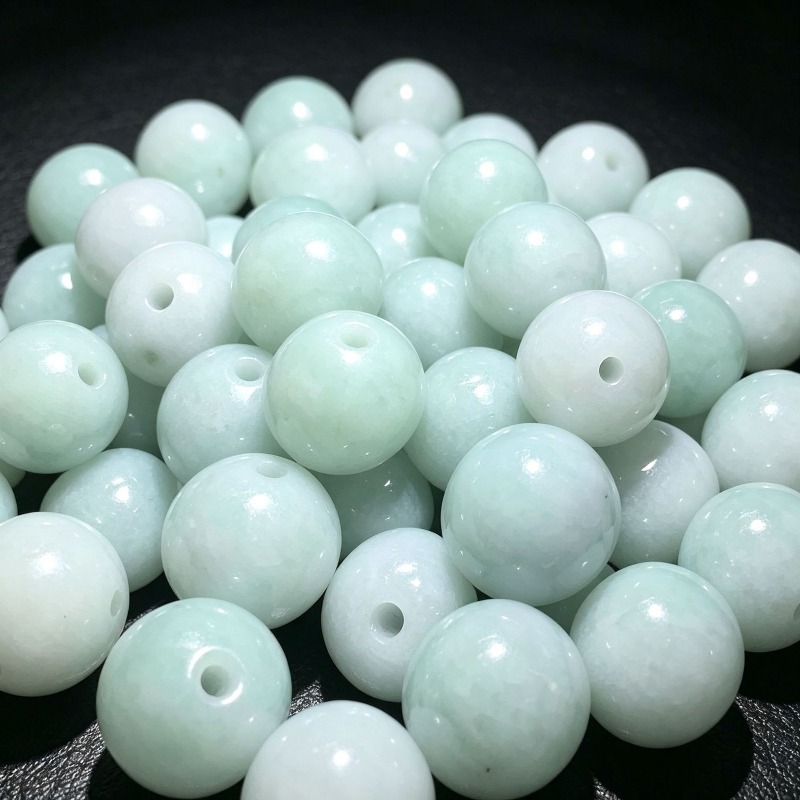 10PC Natural Jade Emerald 13mm - Earrings recension och pris