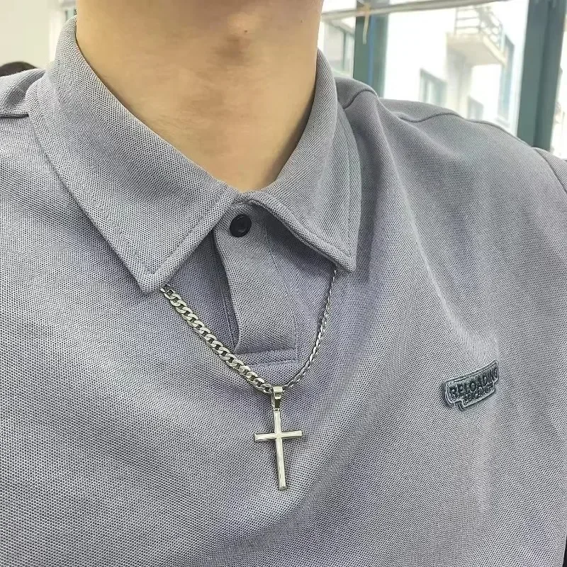 925 Sterling Silver Cross Neck - 925 Sterling Silver Chain Necklace Men recension och pris