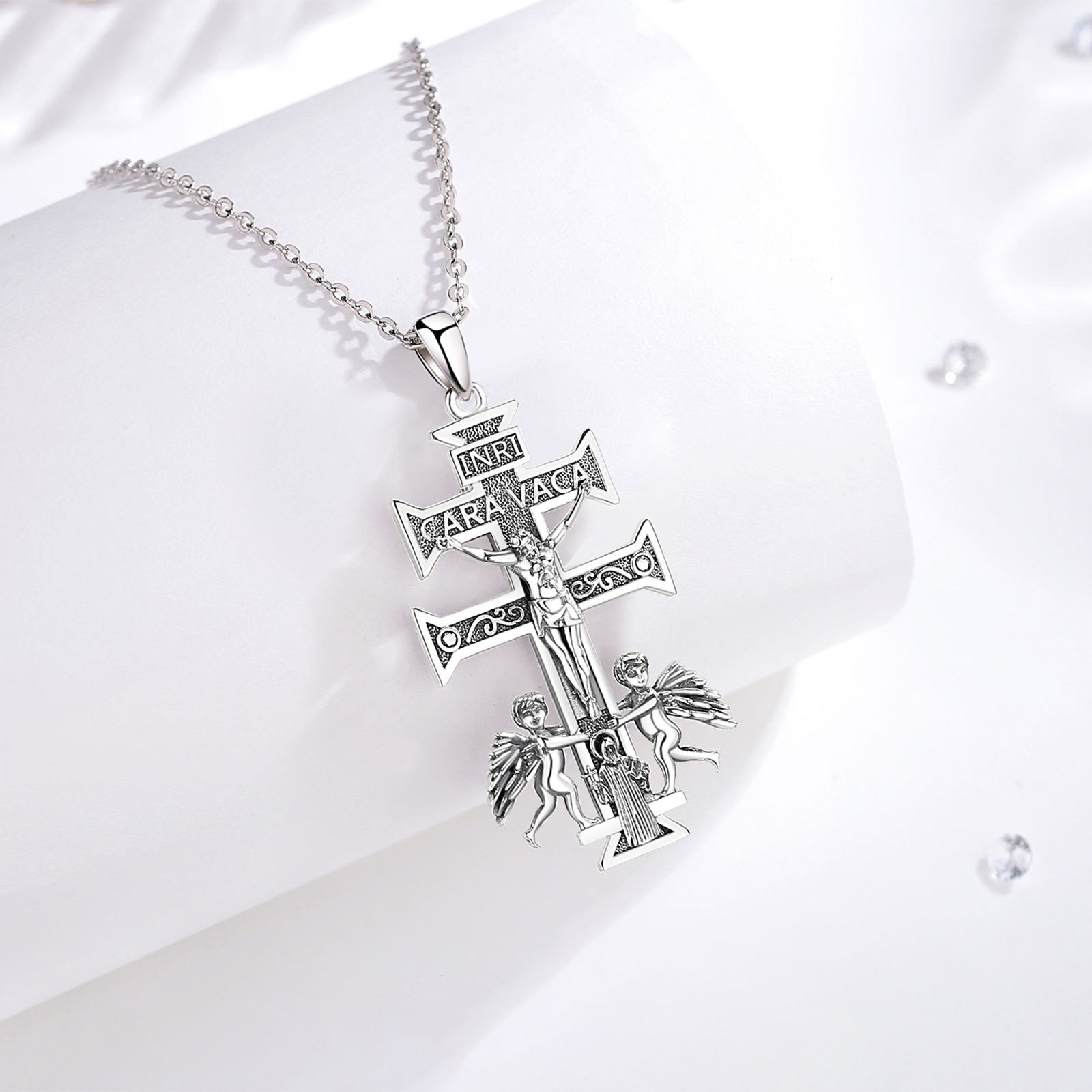 Eudora 925 Sterling Silver Car - 925 Sterling Silver Chain Necklace Men recension och pris