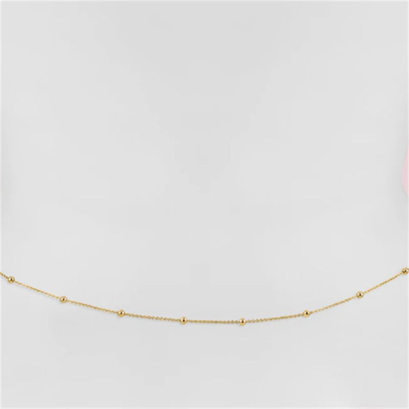 Girls Simple Beaded Belly Chai - Body Jewelry recension och pris