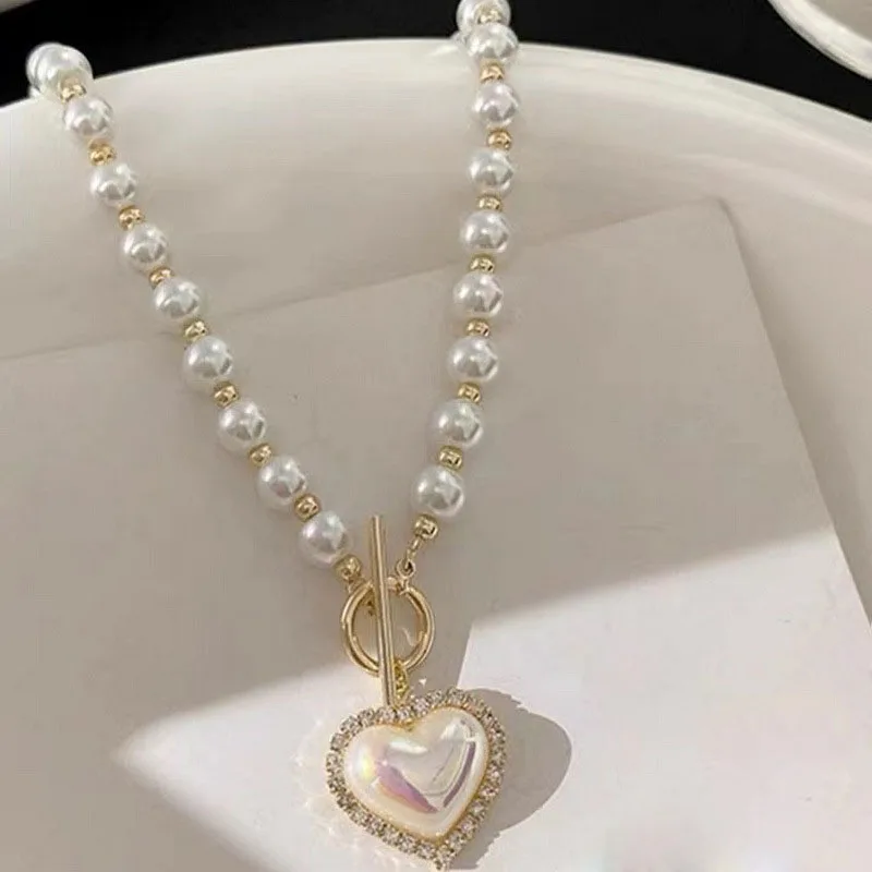New Vintage Imitation Pearl Ch - Pearl Choker Necklace Vintage recension och pris
