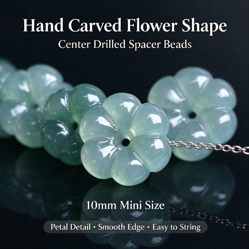 10PC Hand Carved Natural Burma - Earrings recension och pris
