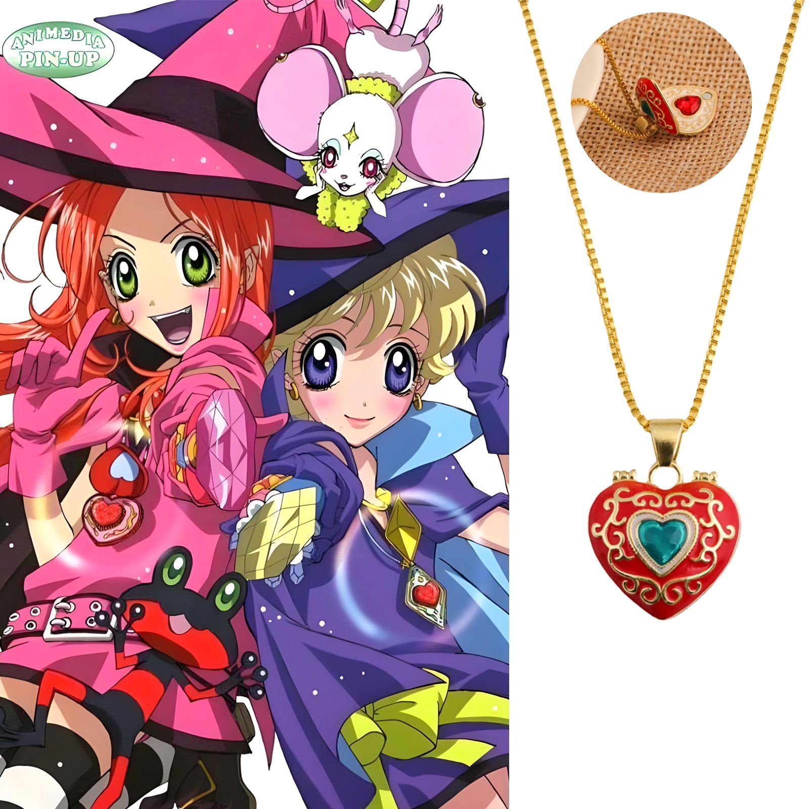 Anime Sugar Sugar Rune ‌Chocol - Anime Pendant Necklace recension och pris