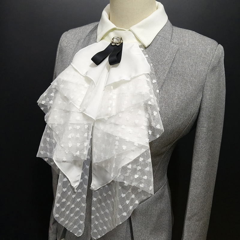 White Lace Layered Detachable  - Necklaces recension och pris