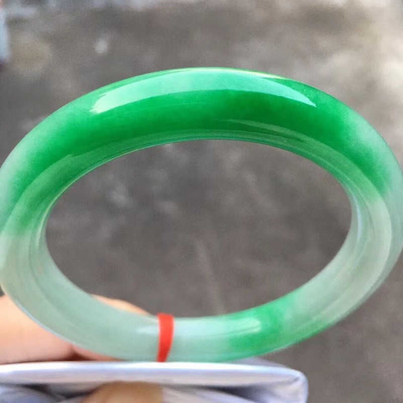 Natural Myanmar jade bracelet, - Bracelets recension och pris