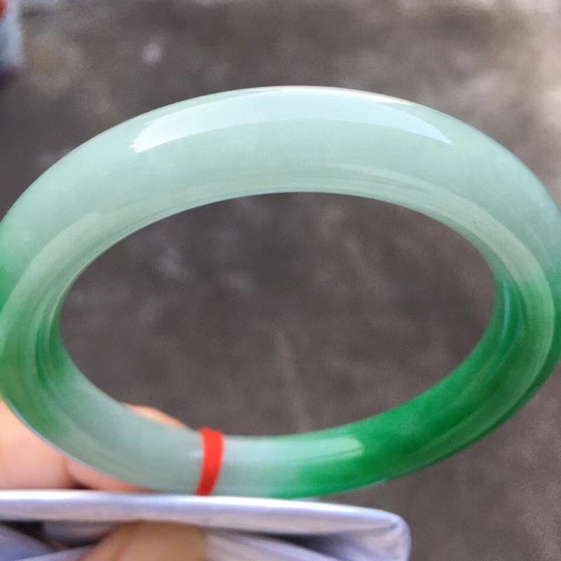 Natural Myanmar jade bracelet, - Bracelets recension och pris