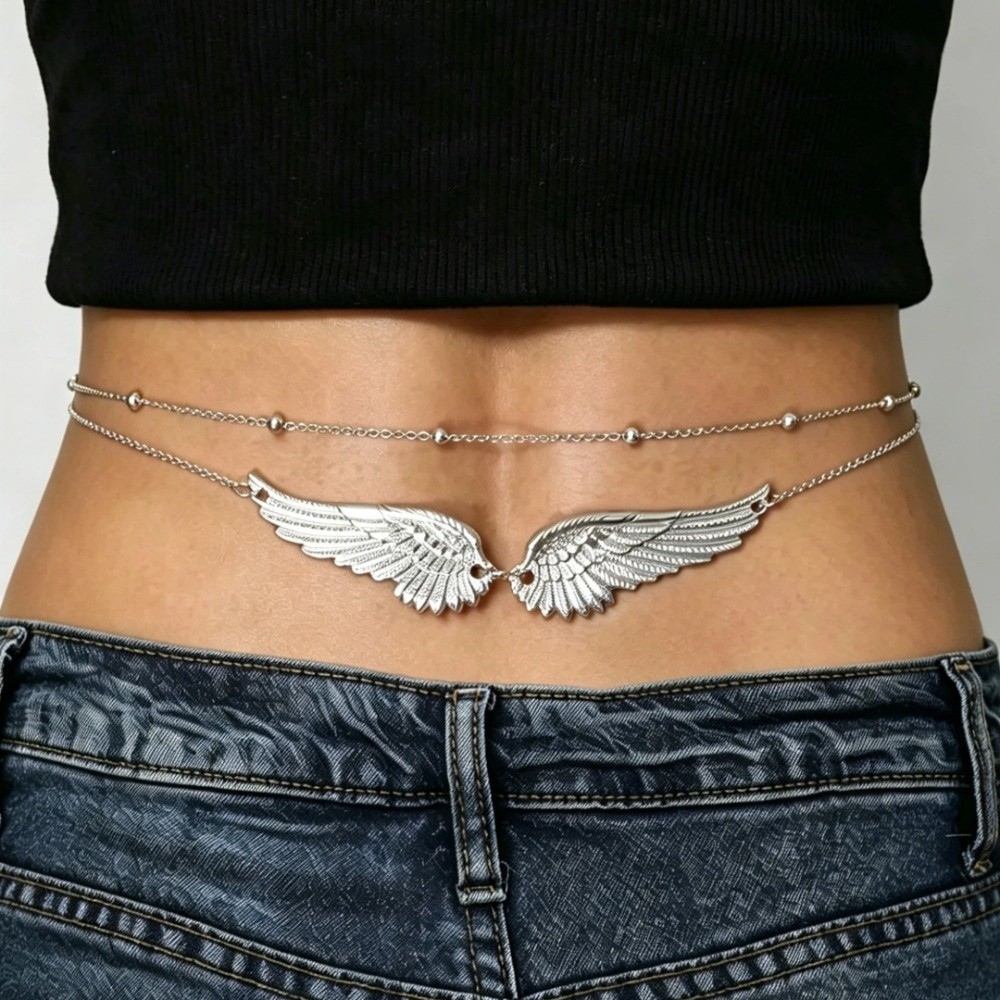 New Double Layer Angel Wings W - Body Jewelry recension och pris