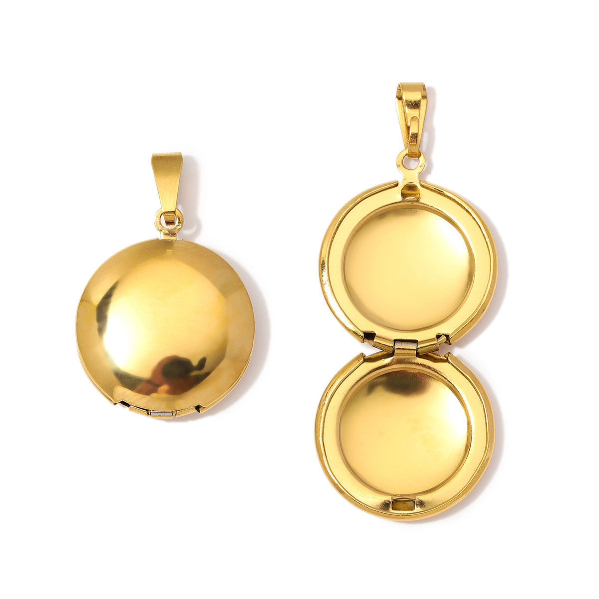 3pcs/Lot Wholesale Stainless S - Heart Locket Necklace Photo recension och pris