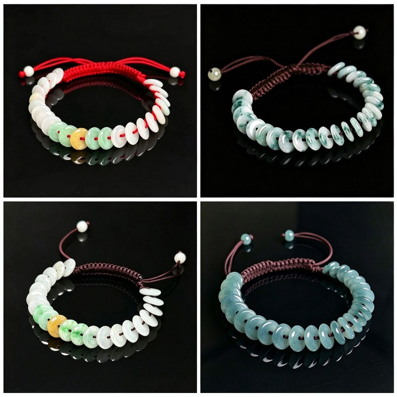 Natural A Grade Jadeite Peace  - Bracelets recension och pris