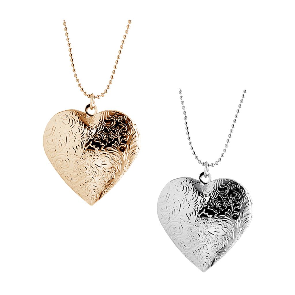 Fashion Heart Shape Alloy Phot - Heart Locket Necklace Photo recension och pris