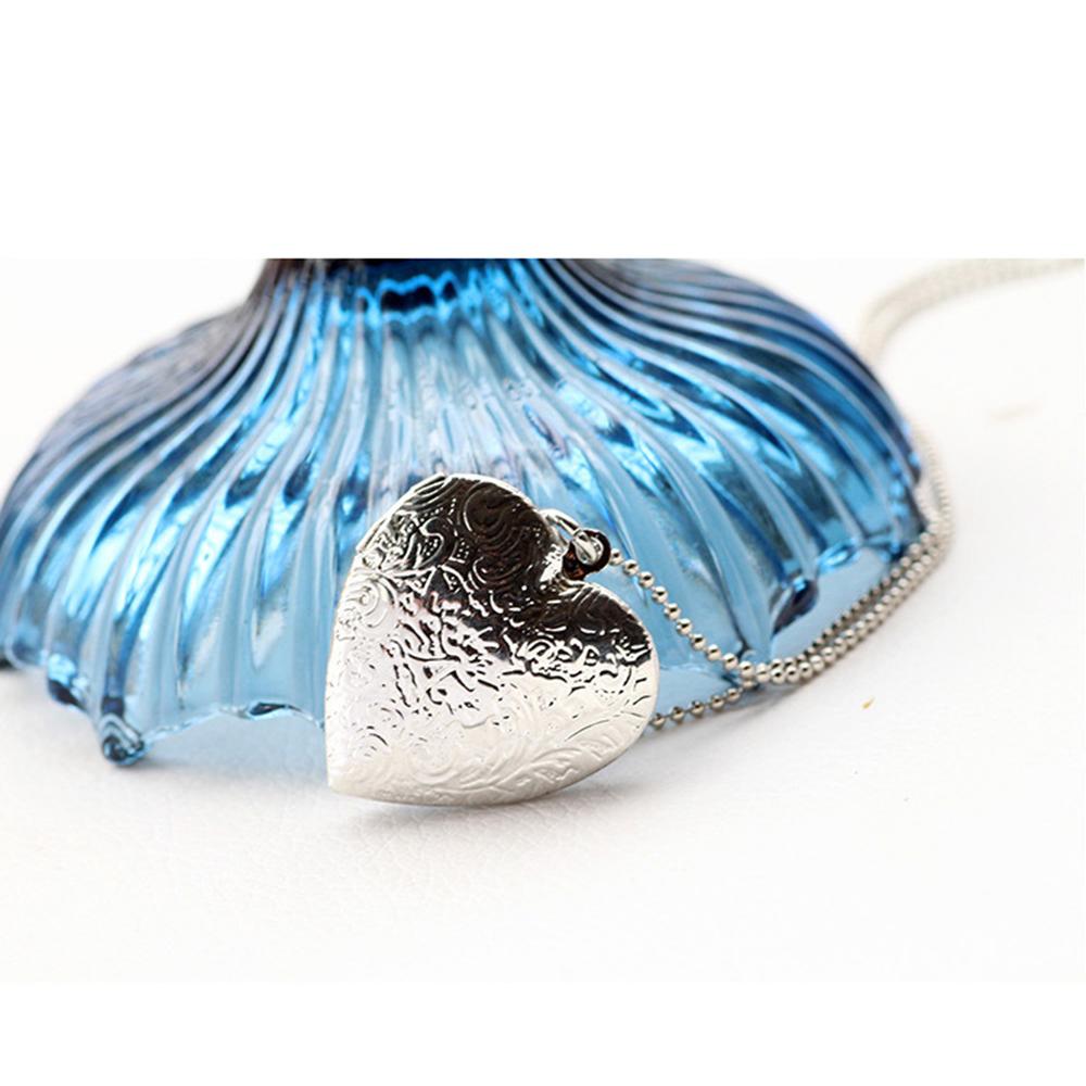 Fashion Heart Shape Alloy Phot - Heart Locket Necklace Photo recension och pris