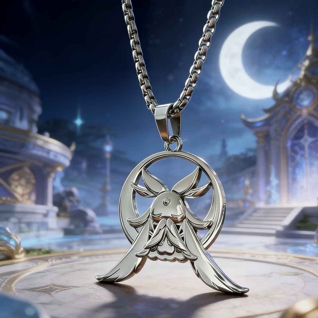 Game Genshin Impact Columbina  - Anime Pendant Necklace recension och pris