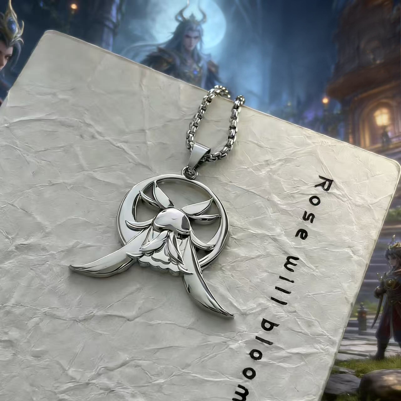 Game Genshin Impact Columbina  - Anime Pendant Necklace recension och pris