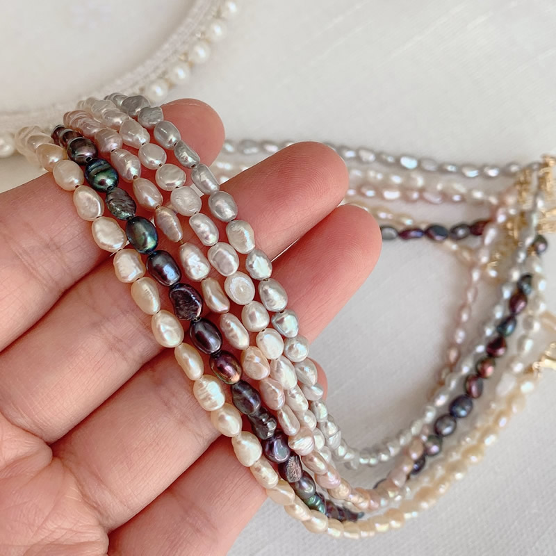 Fashion Natural Freshwater Pea - Pearl Choker Necklace Vintage recension och pris