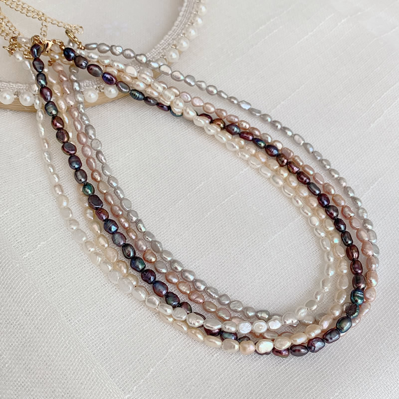 Fashion Natural Freshwater Pea - Pearl Choker Necklace Vintage recension och pris