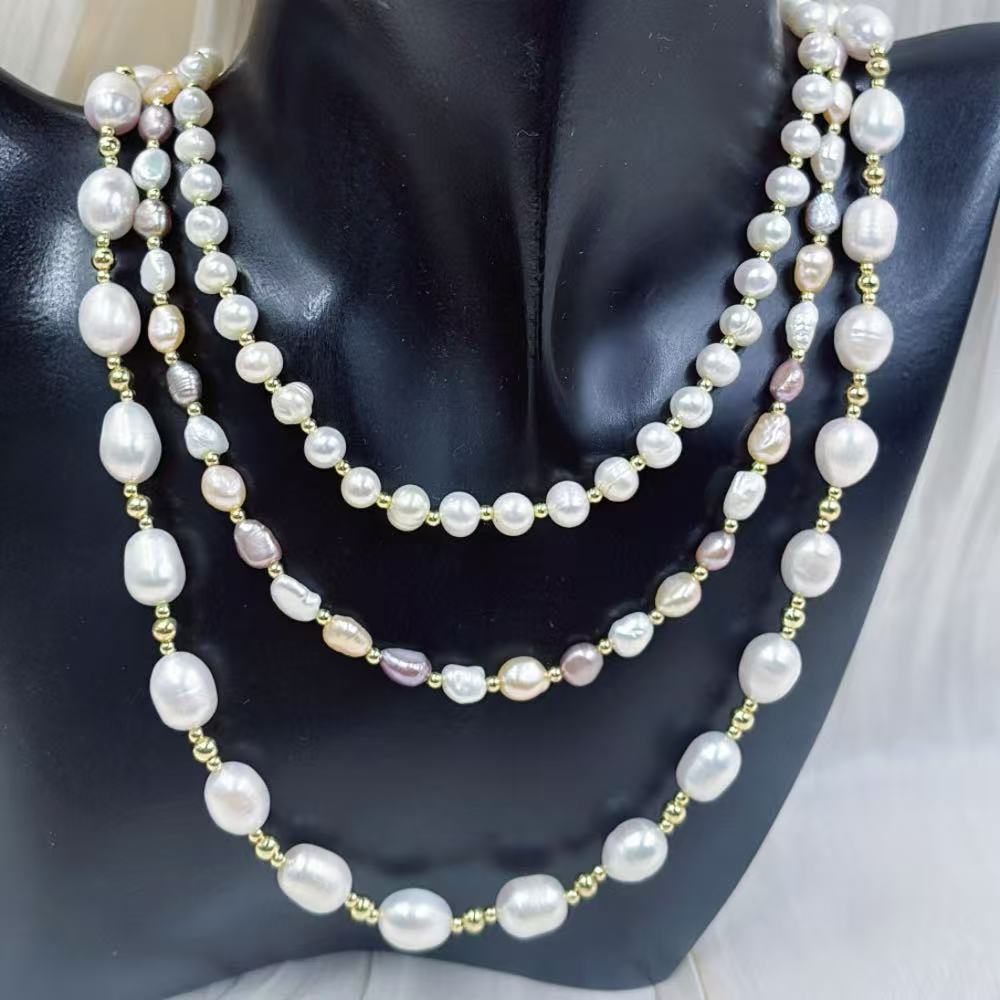 For Mother Jewelry Gift Purple - Pearl Choker Necklace Vintage recension och pris