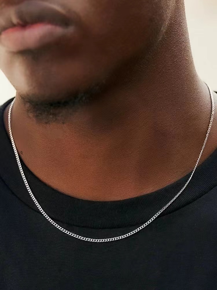 Men Stainless Steel Basic Chai - Cuban Link Chain 12Mm recension och pris