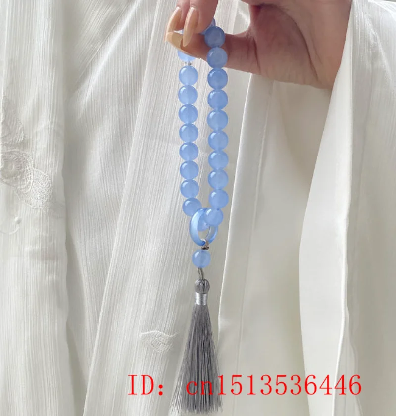 Green Jade Stone 12mm Beads Ta - Necklaces recension och pris